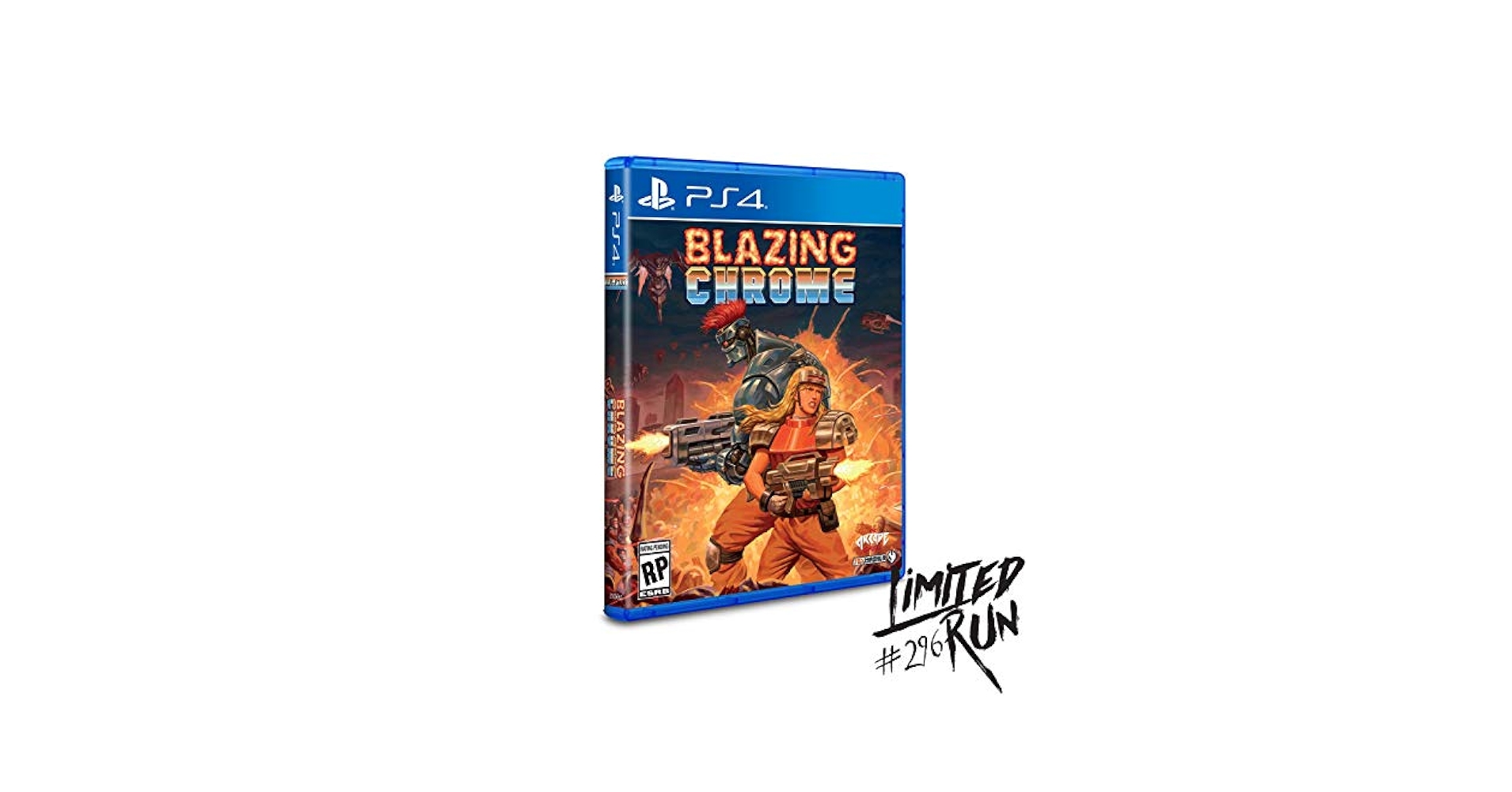 Blazing Chrome ブレイジングクローム コレクターズエディション CE PS4 Blazing Chrome COLLECTOR'S EDITION[欧州フランス版